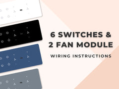 Smart Switch Installation Guide for 6 Switches and 2 Fan Module