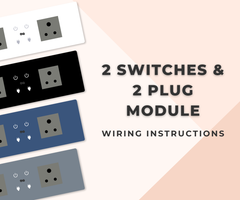 Smart Switch Installation Guide for 2 Switches and 2 Plug Module