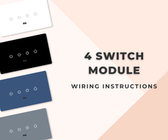 Smart Switch Installation Guide for 4 Switch Module