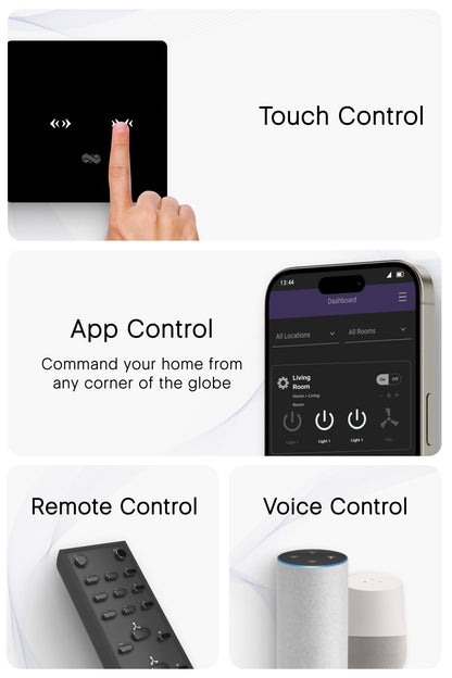 types of control in smart switches 