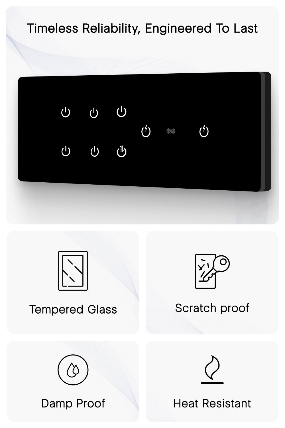 Reliability in touch switch