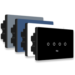 4 Gang IR Remote & Wi-Fi Touch Switch