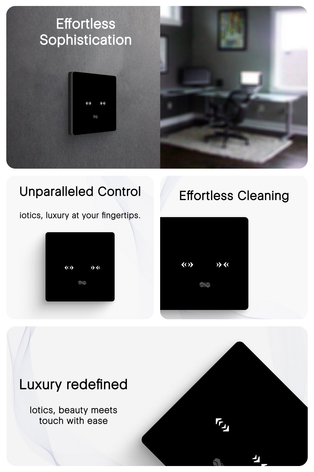 Aesthetics of smart switches