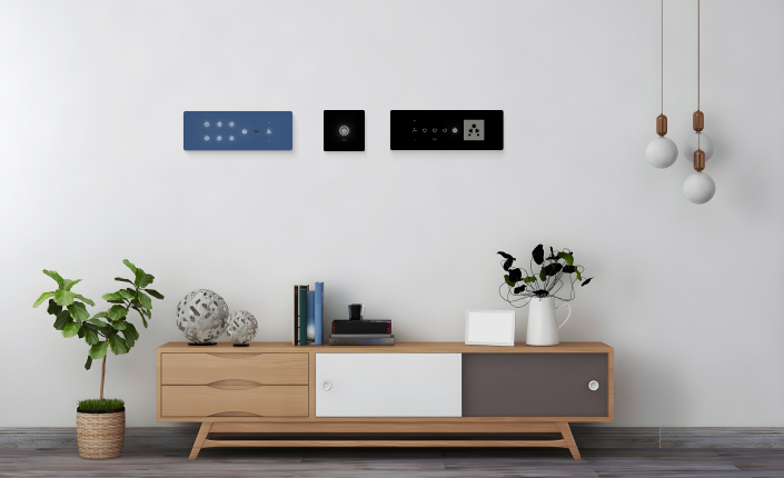 smart touch switches in wall