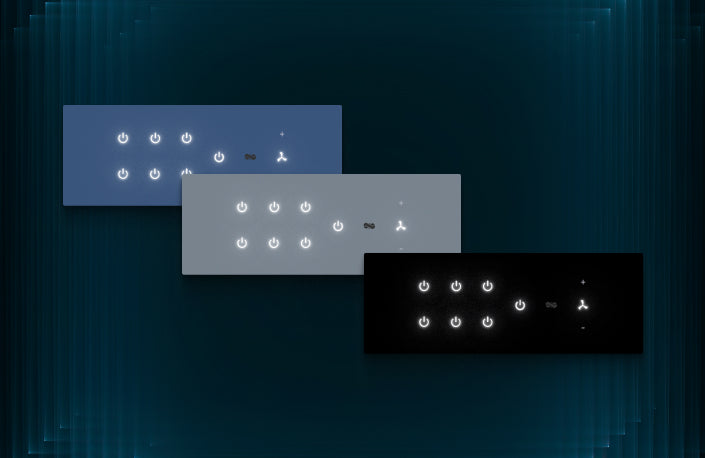 Collections of smart wifi touch switches