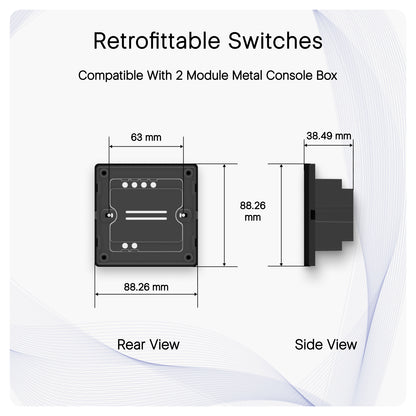 1 Gang Touch DoorBell Switch