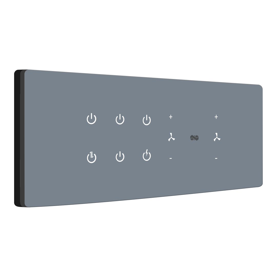 wifi touch switch blue