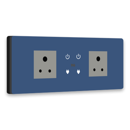 smart switch with plug - Blue