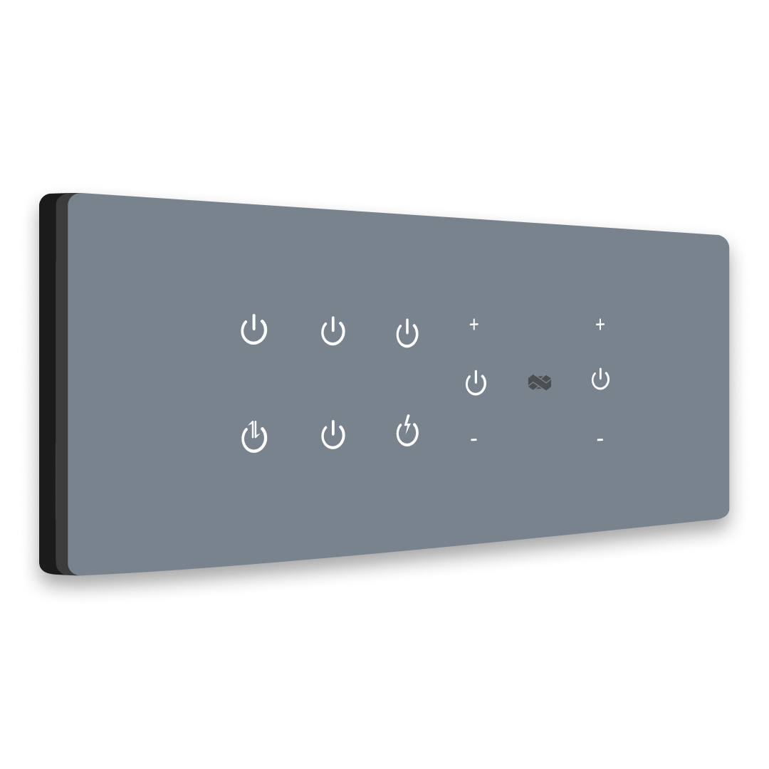 smart touch switches - Gray