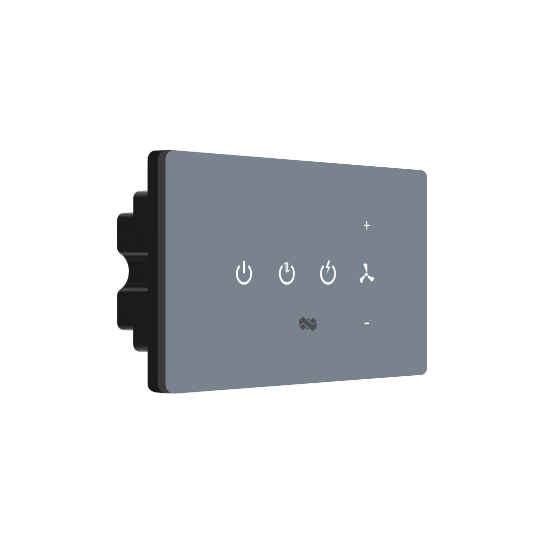 4 Gang - Smart wifi Switch - Gray