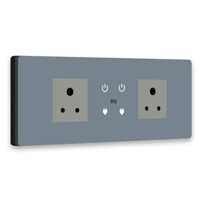 smart switch with plug - Gray