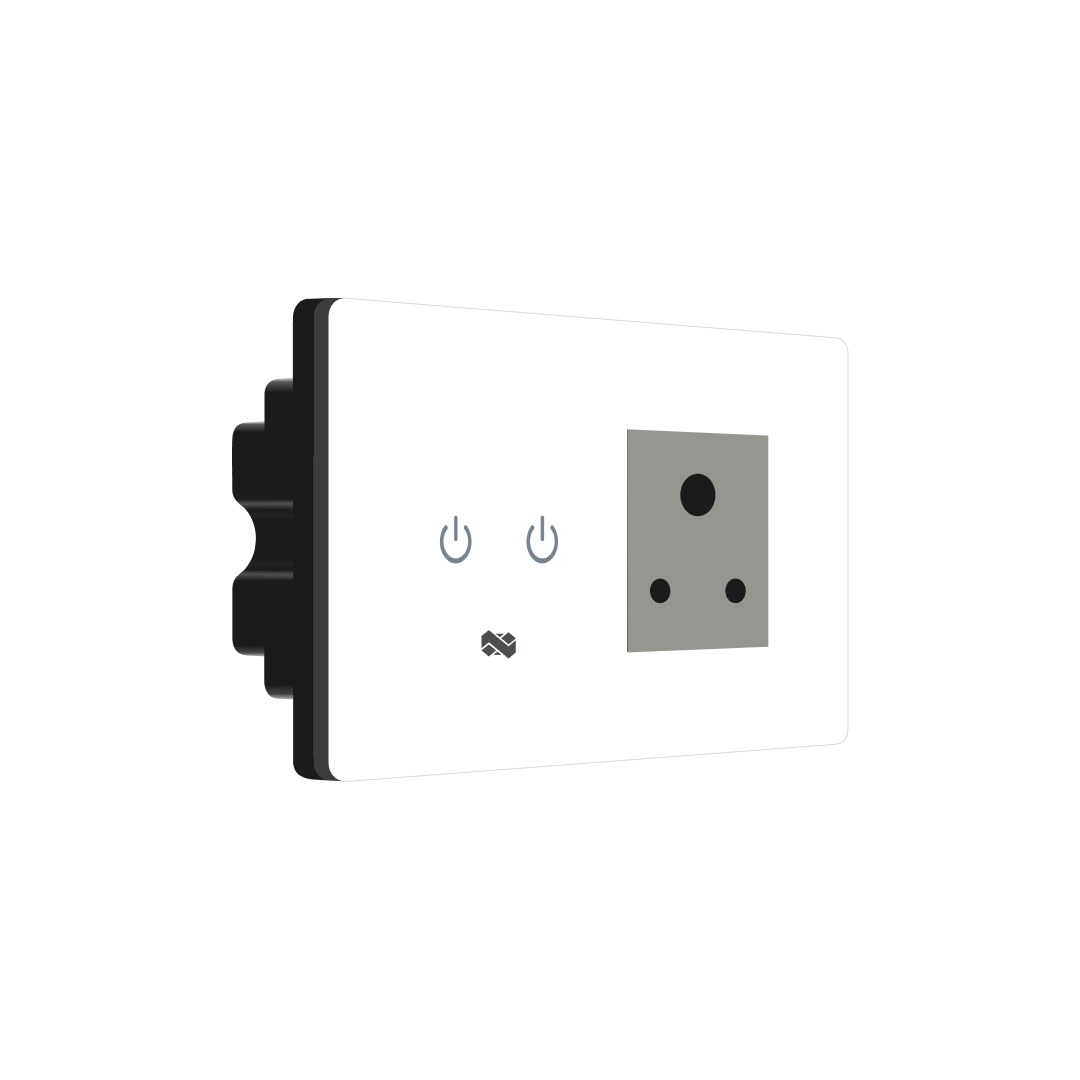 4 Gang - Wi-Fi Touch Smart Switch - White