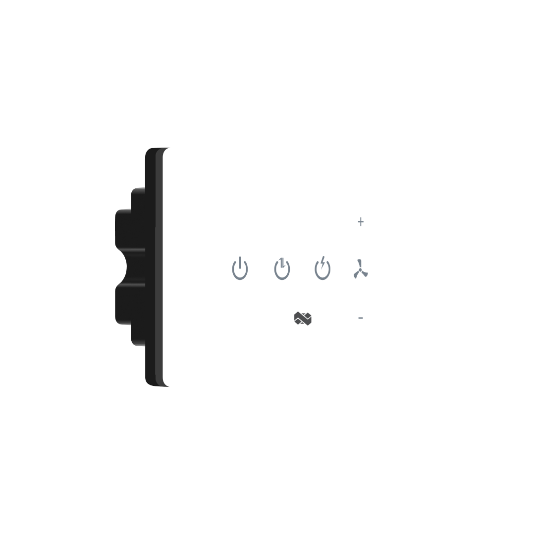 4 Gang - Smart wifi Switch - White