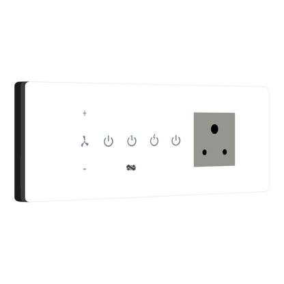 Touch control switches - White