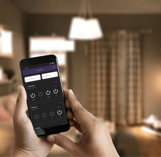 iotics mobile app to control smart switches